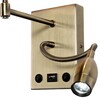 Миниатюра фото бра arte lamp elba a2581ap-2ab | 220svet.ru