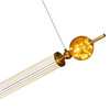 Миниатюра фото подвесной светодиодный светильник delight collection od2503-l98 gold | 220svet.ru