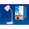 Миниатюра фото настольная лампа (ul-00003653) uniel standard tli-228 pink e27 | 220svet.ru