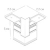 Миниатюра фото соединитель l-образный для магнитного шинопровода arte lamp linea-accessories a480633 | 220svet.ru