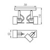 Миниатюра фото спот kanlux sonda ii el-2i b 34922 | 220svet.ru