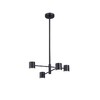 Миниатюра фото подвесная светодиодная люстра ambrella light comfort linetech fl51707 | 220svet.ru