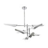 Миниатюра фото подвесная люстра crystal lux rafael sp8 chrome | 220svet.ru