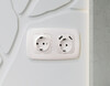 Миниатюра фото лицевая панель для розетки со шторками 2usb a+a  ambrella volt quant omega op2090 | 220svet.ru