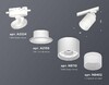 Миниатюра фото комплект трекового светильника ambrella light track system xt (a2524, a2105, c8110, n8402) xt8110002 | 220svet.ru