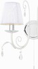 Миниатюра фото бра arte lamp romana snow a1743ap-2wh | 220svet.ru