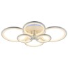 Миниатюра фото потолочная светодиодная люстра profit light 8077/6 pgd | 220svet.ru