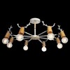 Миниатюра фото люстра на штанге loft it sven 10024/8 white | 220svet.ru