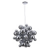 Миниатюра фото подвесная люстра arte lamp molecule a8313sp-6cc | 220svet.ru