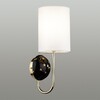 Миниатюра фото бра odeon light modern 5424/1w золотой/черный | 220svet.ru
