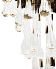 Миниатюра фото подвесная люстра delight collection trump 8 km0988p-8 gold | 220svet.ru