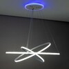Миниатюра фото подвесная свветодиодная люстра с пультом ду citilux неон смарт cl731a090e rgb | 220svet.ru