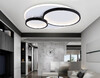 Миниатюра фото настенно-потолочный светодиодный светильник с пультом ду ambrella light acrylica fa7719 | 220svet.ru