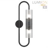 Миниатюра фото бра lumion toronto 6561/2w черный | 220svet.ru