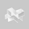 Миниатюра фото коннектор x-образный для профиля maytoni elasity ip o-tr001-cc-w | 220svet.ru