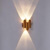 Миниатюра фото настенный светильник reluce 86851-9.2-003kt led3w gold | 220svet.ru