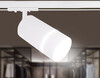 Миниатюра фото трековый однофазный светильник gu10 ambrella light gl5212 | 220svet.ru