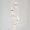 Миниатюра фото подвесной светодиодный светильник delight collection md23001022-5a gold | 220svet.ru