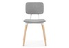 Миниатюра фото стул деревянный klint gray / wood | 220svet.ru