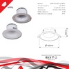Миниатюра фото встраиваемый светильник reluce technical 16091-9.0-001rld mr16 cl | 220svet.ru