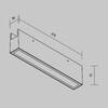Миниатюра фото уличный трековый светодиодный светильник maytoni points elasity ip o-tr01-3-s-20wb3k | 220svet.ru
