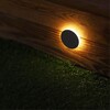 Миниатюра фото уличный встраиваемый светодиодный светильник arte lamp piazza a3601in-1bk | 220svet.ru