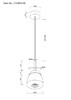 Миниатюра фото подвесной светодиодный светильник moderli eir v10873-pl | 220svet.ru