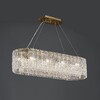 Миниатюра фото подвесной светильник newport 10820/90 brass oval м0064784 | 220svet.ru