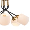 Миниатюра фото потолочная люстра escada bond 2113/5p copper/black | 220svet.ru