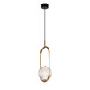 Миниатюра фото подвесной светильник delight collection p0766-1c gold | 220svet.ru