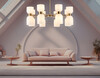 Миниатюра фото потолочная люстра на штанге ambrella light heigh light lh lh56095 | 220svet.ru