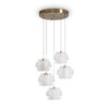 Миниатюра фото подвесной светильник freya flower fr5579pl-l40bs | 220svet.ru
