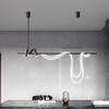 Миниатюра фото подвесной светильник delight collection 7242p/l1200 black/white | 220svet.ru