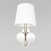 Миниатюра фото настенный светильник loft it silence 10303w nickel | 220svet.ru