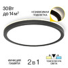 Миниатюра фото потолочный светодиодный светильник citilux basic line cl738241vl | 220svet.ru