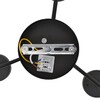 Миниатюра фото потолочный светильник lumion natalina 8349/6c черный | 220svet.ru
