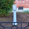 Миниатюра фото садовый светильник-столбик fumagalli pinela 1l 2n1.613.010.lyf1r | 220svet.ru
