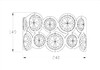 Миниатюра фото настенный светильник arte lamp sarah a1062ap-2cc | 220svet.ru
