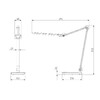 Миниатюра фото настольная лампа elektrostandard tl70240 a065289 | 220svet.ru