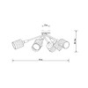 Миниатюра фото потолочная люстра arte lamp maria a4536pl-6ab | 220svet.ru