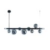 Миниатюра фото подвесная люстра indigo canto 11026/10pl black v000241 | 220svet.ru