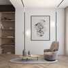 Миниатюра фото трековый магнитный светильник denkirs dk8015-bk | 220svet.ru