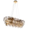 Миниатюра фото подвесная люстра divinare chloe 7566/01 sp-13 | 220svet.ru