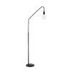 Миниатюра фото торшер ideal lux minimal pt1 nero | 220svet.ru
