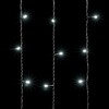 Миниатюра фото гирлянда занавес 2 x 2 м белый 220в, 400 led, провод черный пвх, ip54 ltc pcl402-11-2w | 220svet.ru