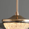 Миниатюра фото подвесной светодиодный светильник delight collection mt9128-1h gold/smoke | 220svet.ru