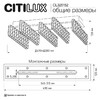 Миниатюра фото потолочная светодиодная люстра citilux palant cl325252 | 220svet.ru