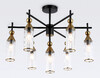 Миниатюра фото потолочная люстра на штанге ambrella light heigh light bs lh55257 | 220svet.ru