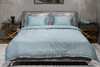 Миниатюра фото пододеяльник тенсель бирюзовый 145*210 garda decor 144hf-70613 | 220svet.ru