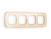 Миниатюра фото рамка 4-постовая ambrella volt omega coint of640344 | 220svet.ru